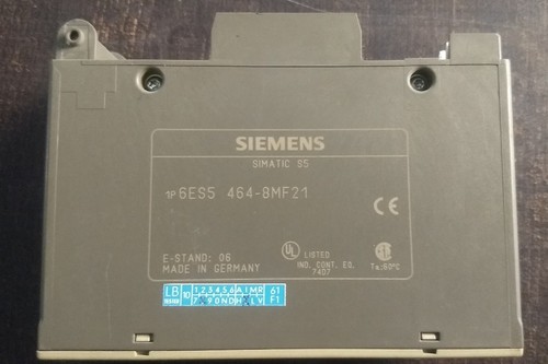Siemens simatic 6es5 - siemens, s5
