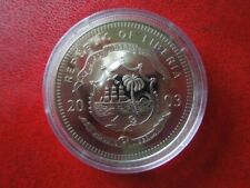 J5682 LIBERIA 2003 5 DOLLARI