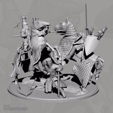 Modellino statuina resina 38mm
