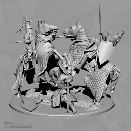 Modellino statuina resina 38mm