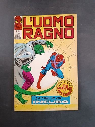Fumetto uomo ragno - ragno, n