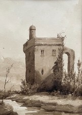 Torre quadrata, lavabo in