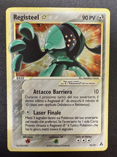 Pokemon registeel gold star - gold,