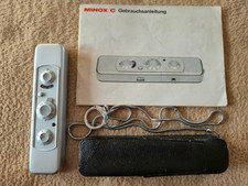 Minox C con custodia, catena e