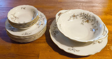 Set porcellane Krautheim Selb Bavaria, bianchi con squisite decorazioni