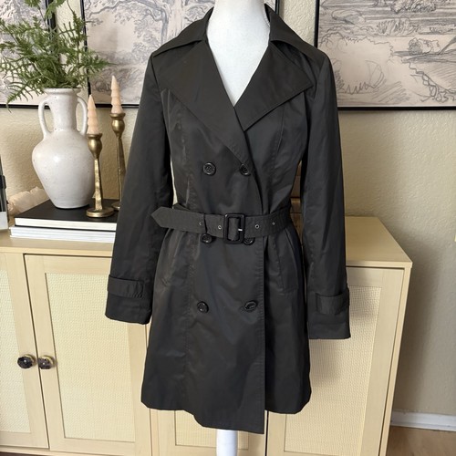Trench cappotto verde