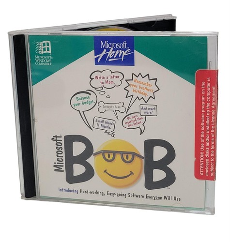 Microsoft bob for windows - for, cd