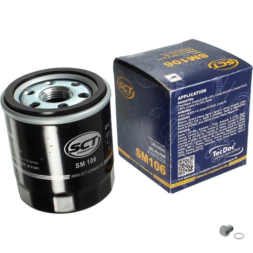 Filtro olio sct - sct, con