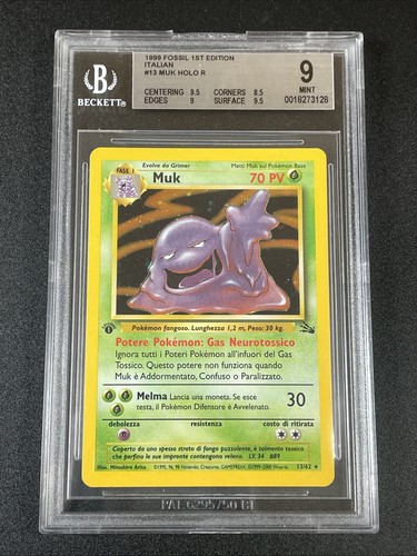 Pokemon tcg bgs muk 62 - 9,