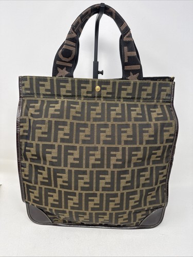 Fendi zucca monogram tobacco - zucca,