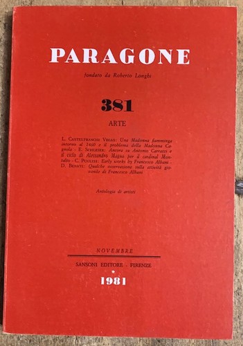 Paragone rivista mensile di - mensile,