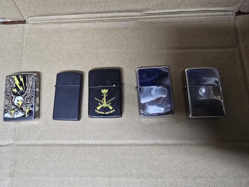 Lotto accendini zippo - lotto, 5