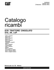 Caterpillar D7R TRATTORE