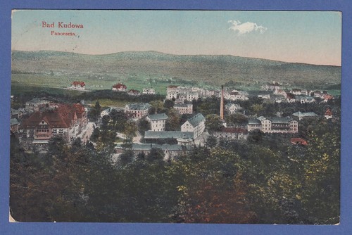 Cartolina slesia bad kudowa - bad,
