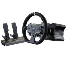 Moza Racing Simulatori di Guida R5 Racing Set Volante e Pedaliera Cablata