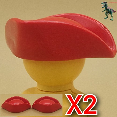 Playmobil cappello rosso scuro