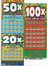 GRATTA E VINCI 100X 50X 20X