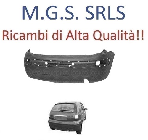 Paraurti posteriore con - paraurti, primer