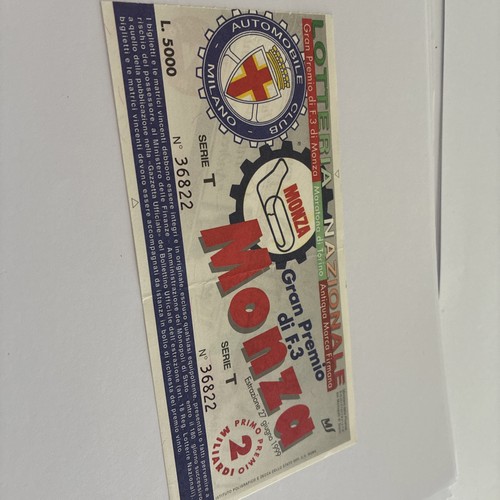 Biglietto lotteria nazionale - biglietto,