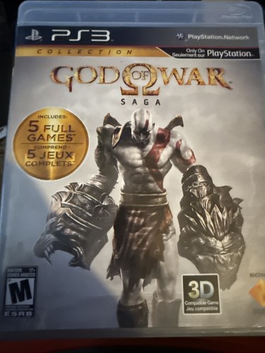 Ps3 god war saga - ps3, 2