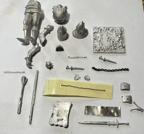 Medieval knight 75mm metal kit - medieval,