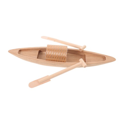 Mini canoa legno - canoa, pagaia
