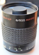 RUBINAR MC Macro 500mm f8 - Mirror Lens - M42 screw - USSR