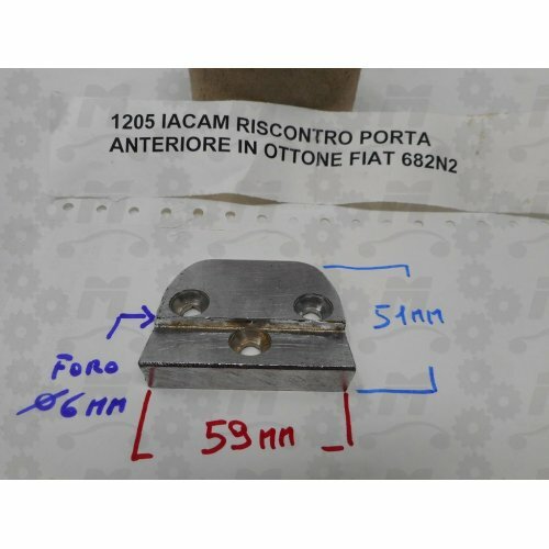 Riscontro porta ottone per - porta, in