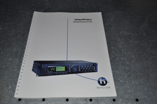 Helicon voice prism manuale - helicon,
