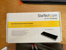 startech usb3dockh2dp Triplo Monitor USB 3.0 4K HD replicatore di porte USB 3.0