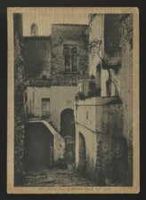 cartolina ITRI antica casa di
