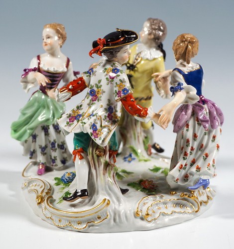 Meissen gruppo girotondo - 4,