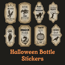Adesivi Halloween, etichette