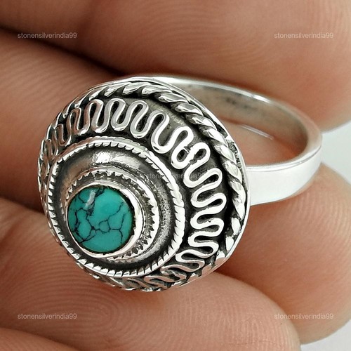 Solid silver round natural - round,