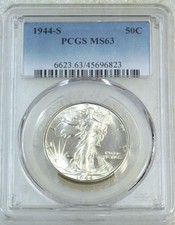 1944-S Walking Liberty mezzo