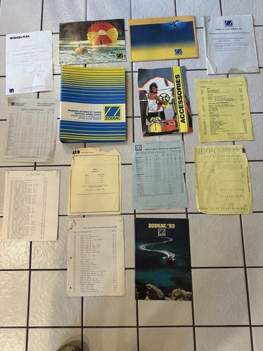 Oem vintage zodiac gonfiabile - vintage,