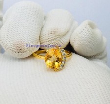 Naturale Citrino & Cz Gemme