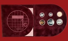 OLANDA Serie Divisionale 1999 Coin Set PROOF Beatrice 1980 - 2001 Nederland 1G