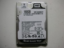 Scorpio black 160gb - wd,