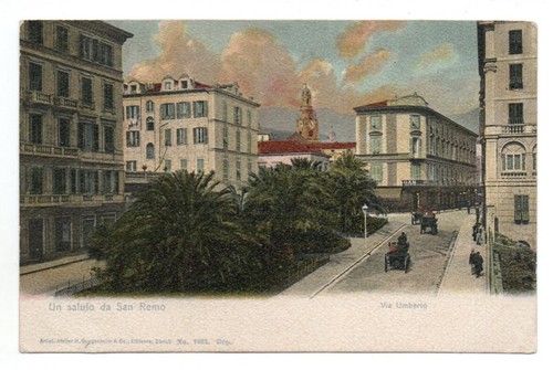 Antique original postcard - original, un