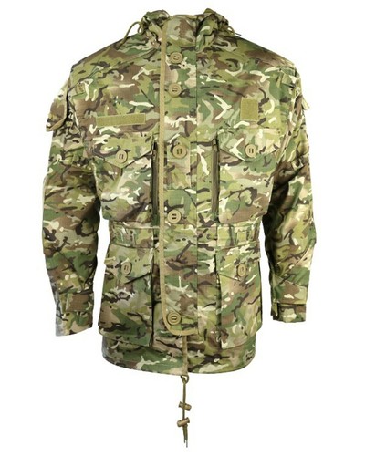 Giacca smock con cappuccio