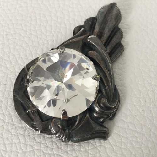 Spilla grande argento mony - argento,