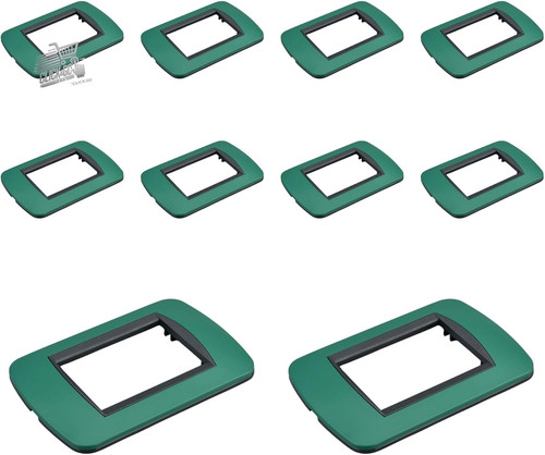 Placche plastica ovale 3 - plastica,