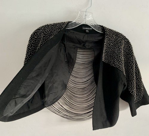 Magazzino nero maniche - maniche, corte
