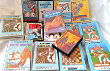 COMMODORE 16-116 +4-MASTERONIC MC giochi per computer per cercare fuori casa con custodia grande
