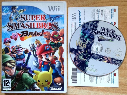 Super smash bros - smash, brawl