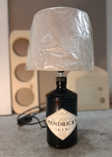 Lampada bottiglia hendrick - lampada,