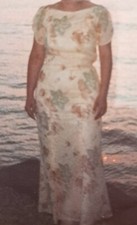 abito da cerimonia donna lungo a sirena 