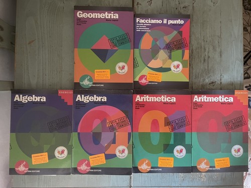 Libri corso matematica - x6,