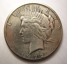 VAM ~  1 USD 1922 S PEACE